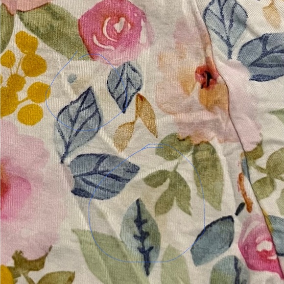 Little Sleepies Bella Blooms size 3t - Picture 2 of 3